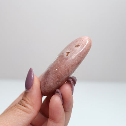 Pink Amethyst Palm Stone | 9