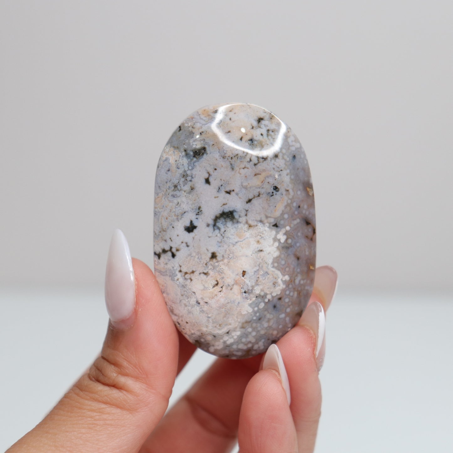 Sea Jasper Palm Stone | T