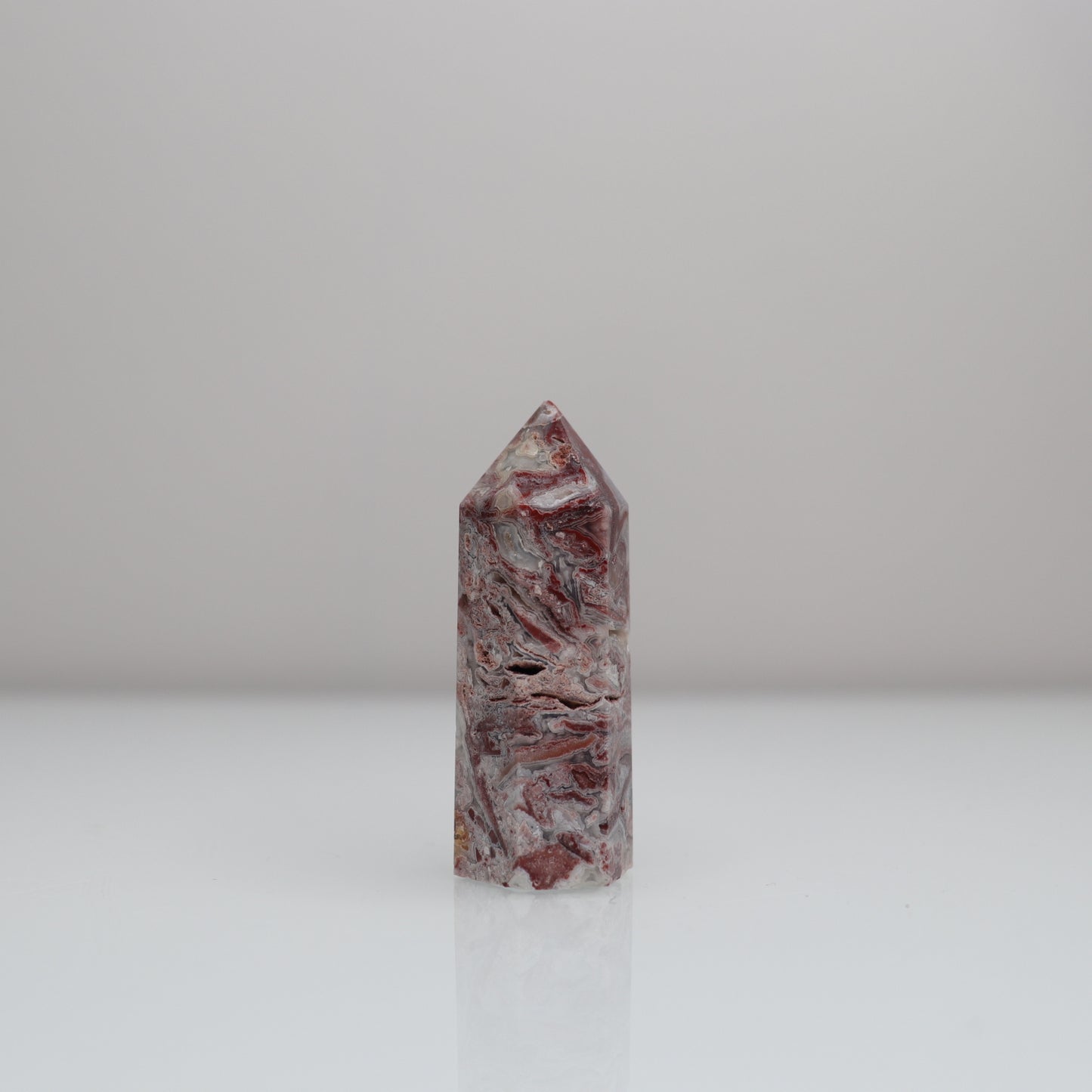 Crazy Lace Agate Tower 18*