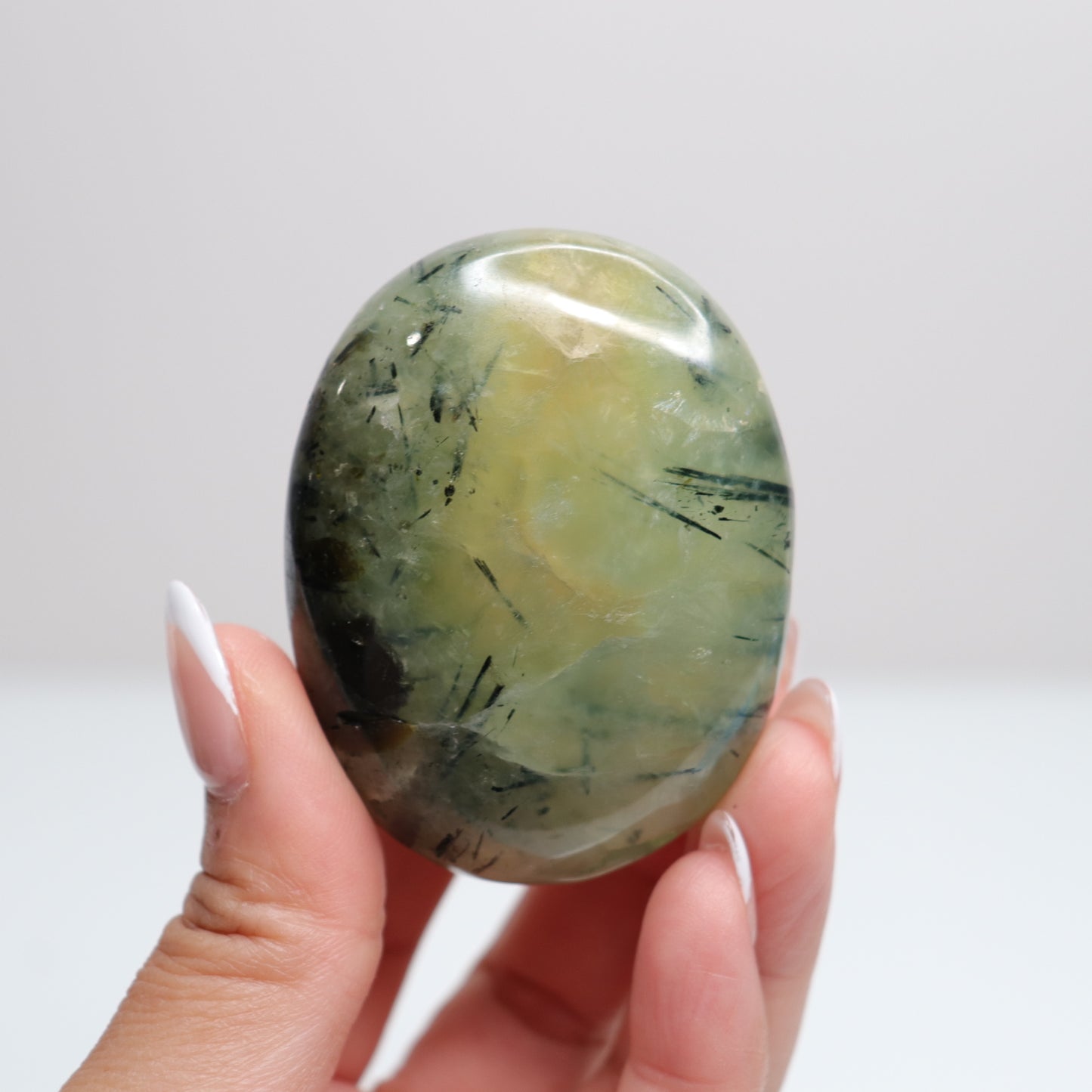 Prehnite Palm Stone 10