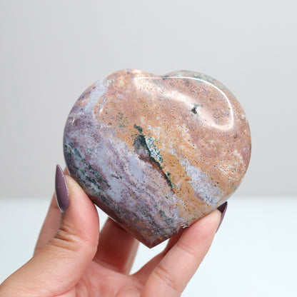 Ocean Jasper Heart 135