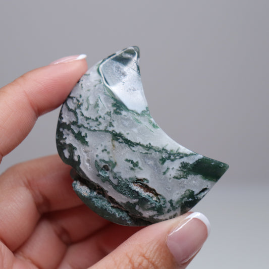 Moss Agate Moon | 2
