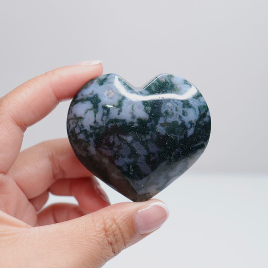 Moss Agate Heart | 59