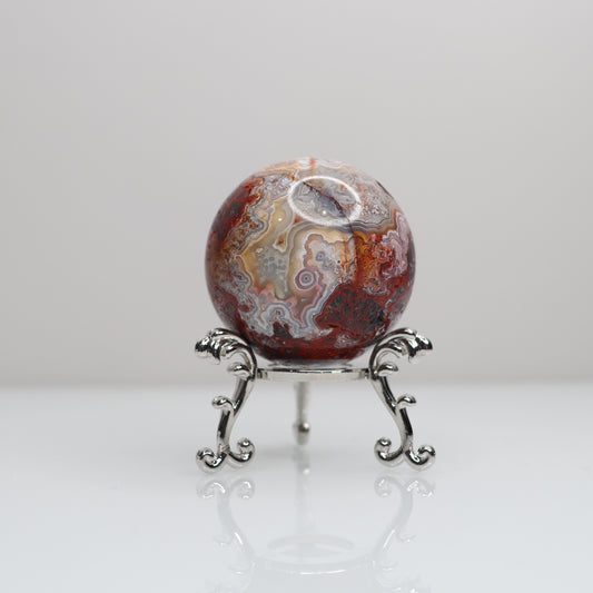 Mexican Lace Agate Sphere | 9