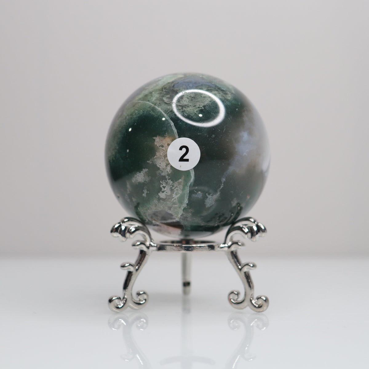 Moss Agate Sphere | 2