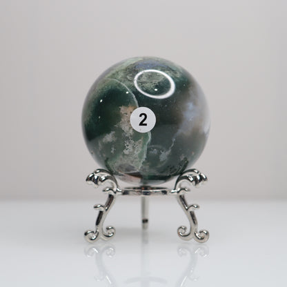 Moss Agate Sphere | 2
