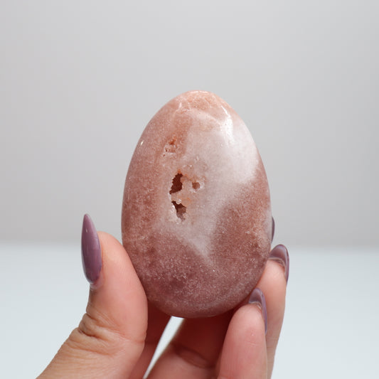 Pink Amethyst Palm Stone | 9