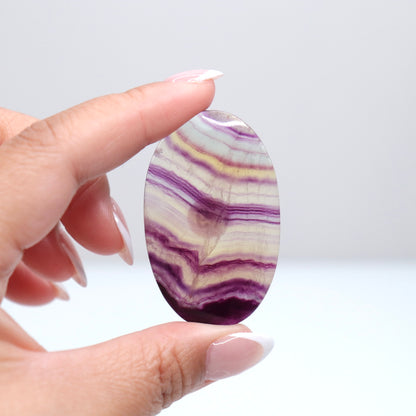 Fluorite Palm Stone | 19