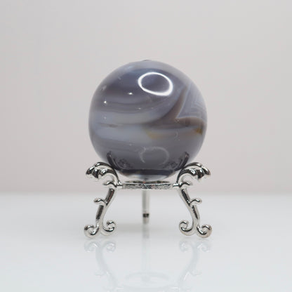 Orca Agate Sphere | 42