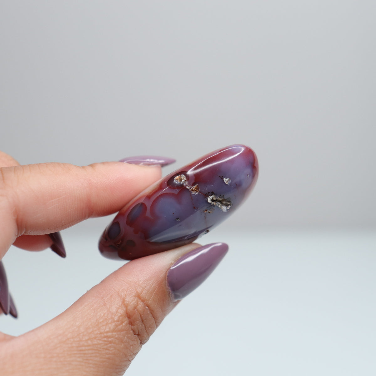 Malawi Agate Palm Stone 007*