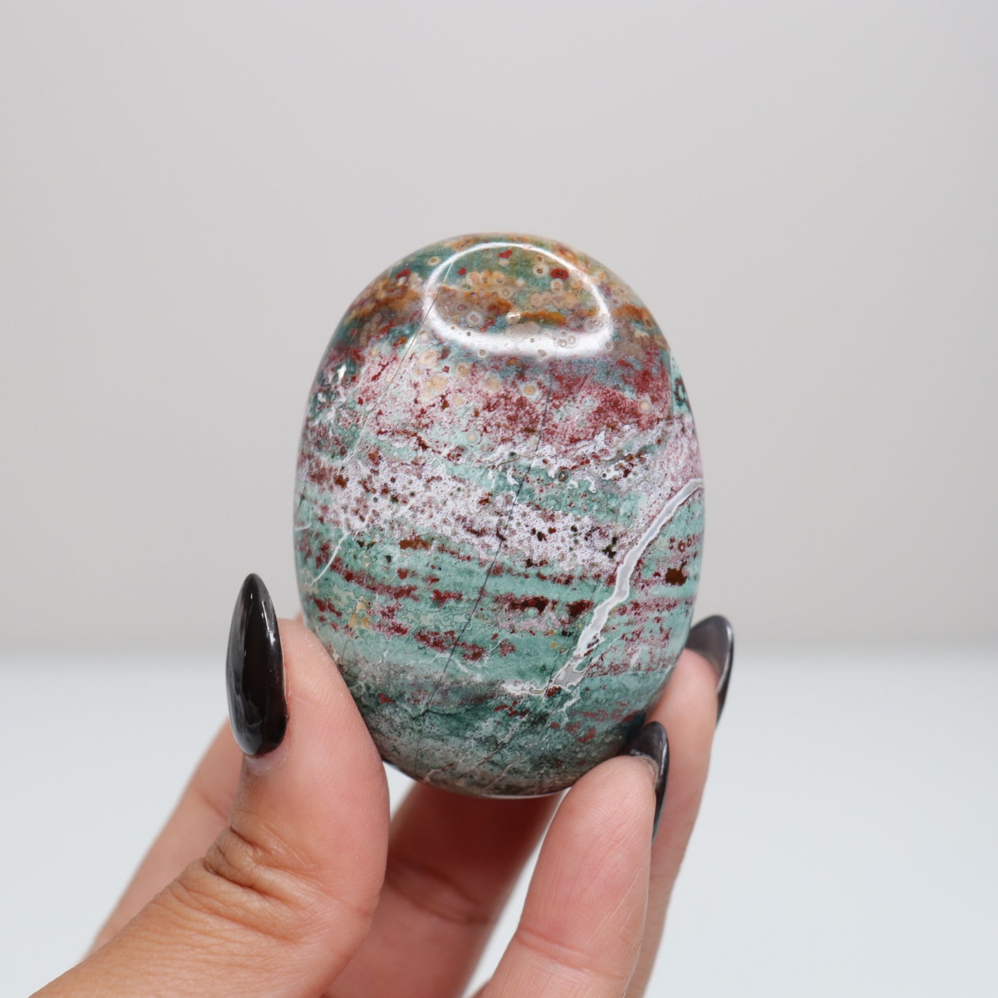 Unicorn Jasper Palm Stone 23