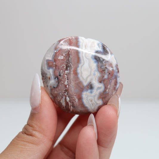 Sangria Agate Flat Stone | 19