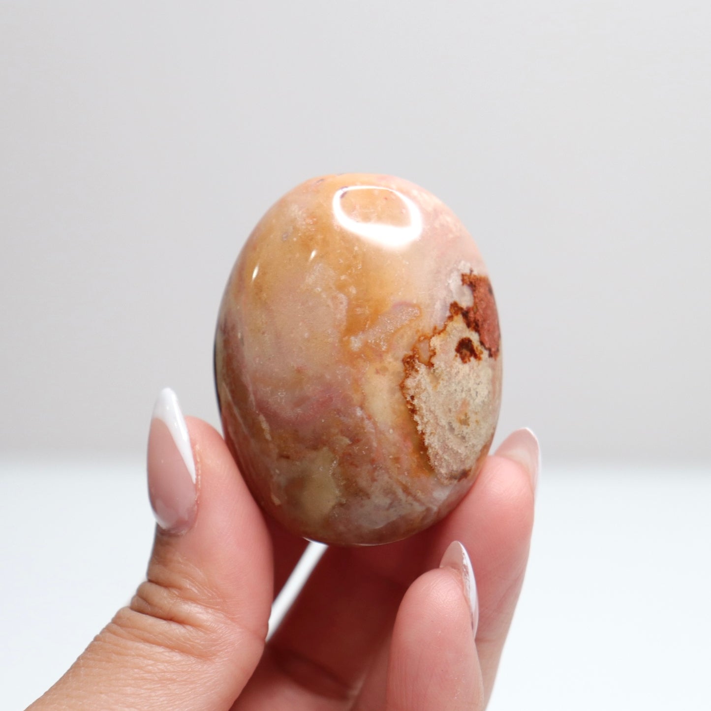Polychrome Jasper Palm Stone | 4