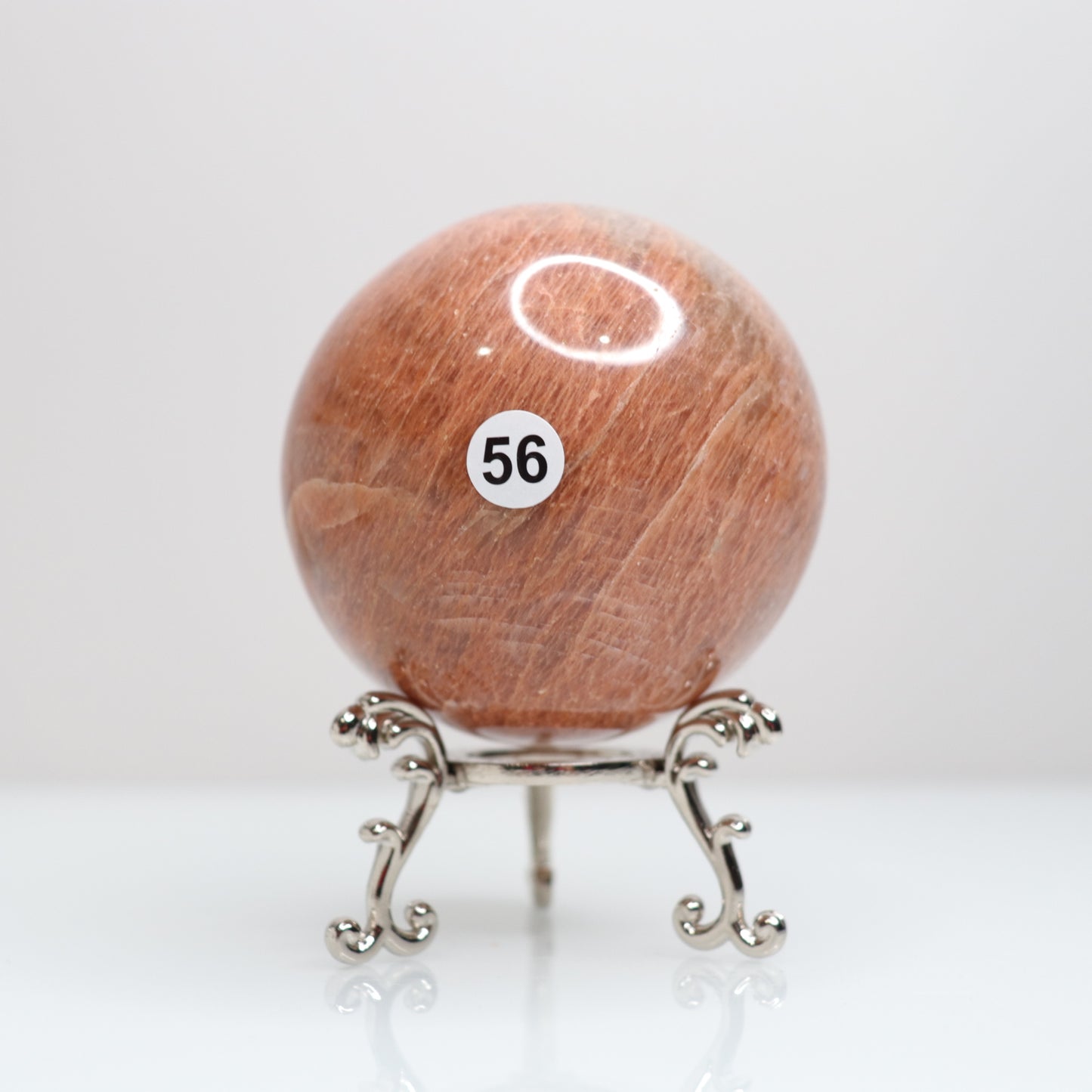 Peach Moonstone Sphere | 56