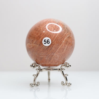 Peach Moonstone Sphere | 56