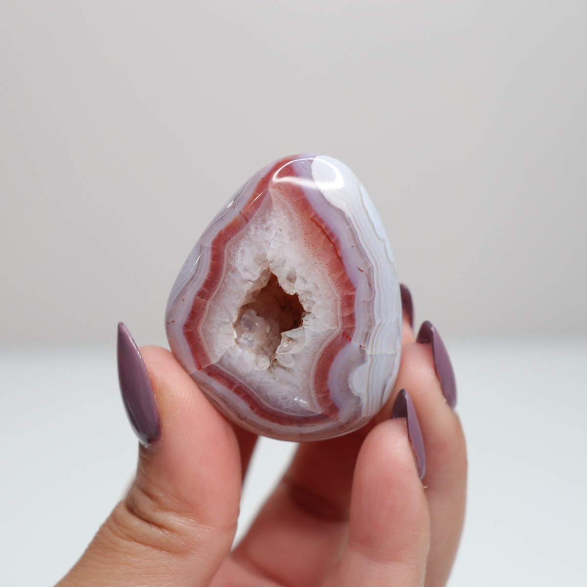 Malawi Agate Palm Stone 012