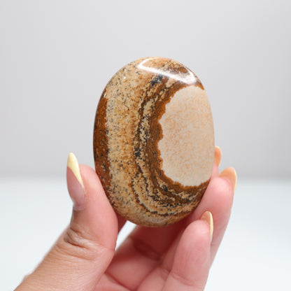Picture Jasper Palm Stone 10