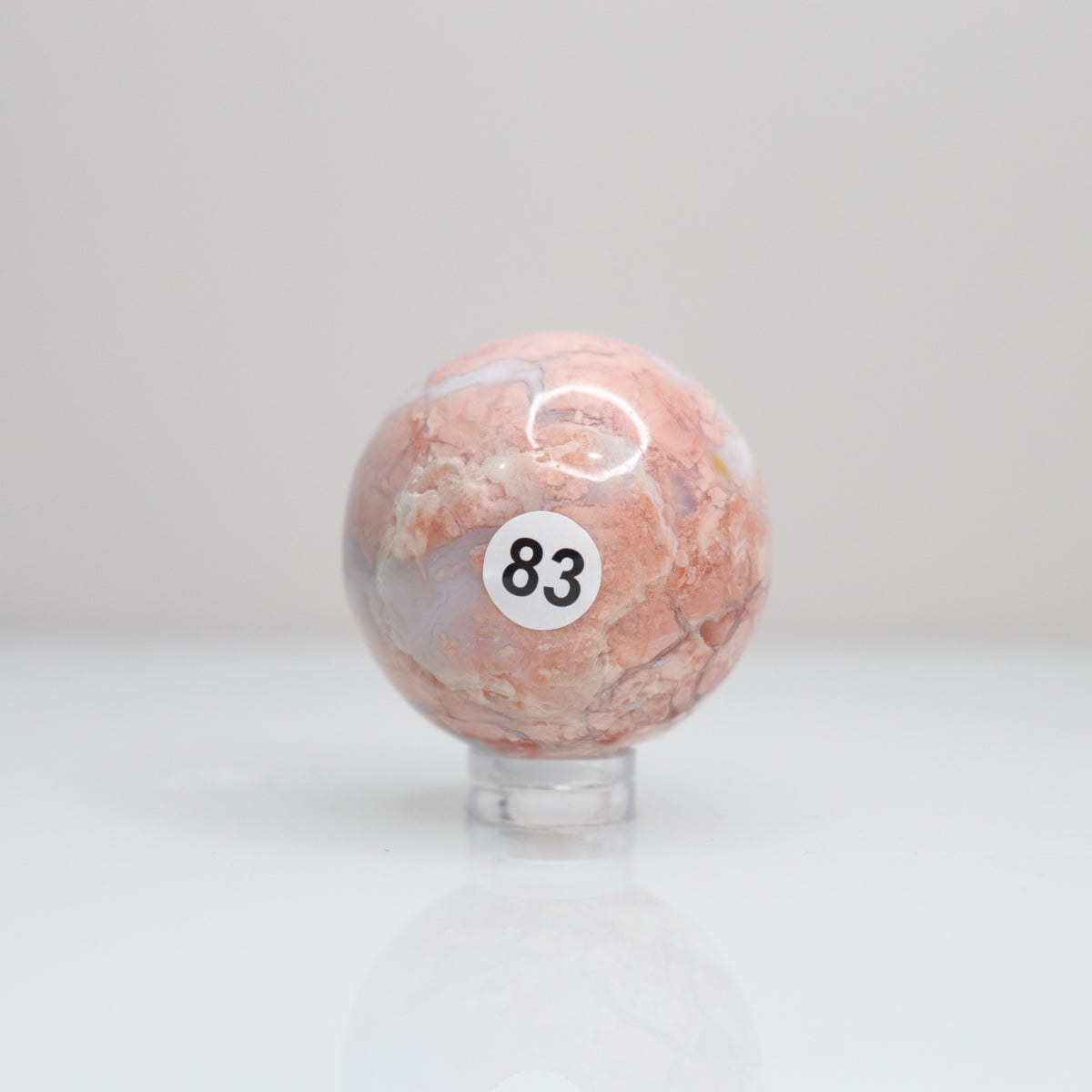 Pink Agate Sphere | 83