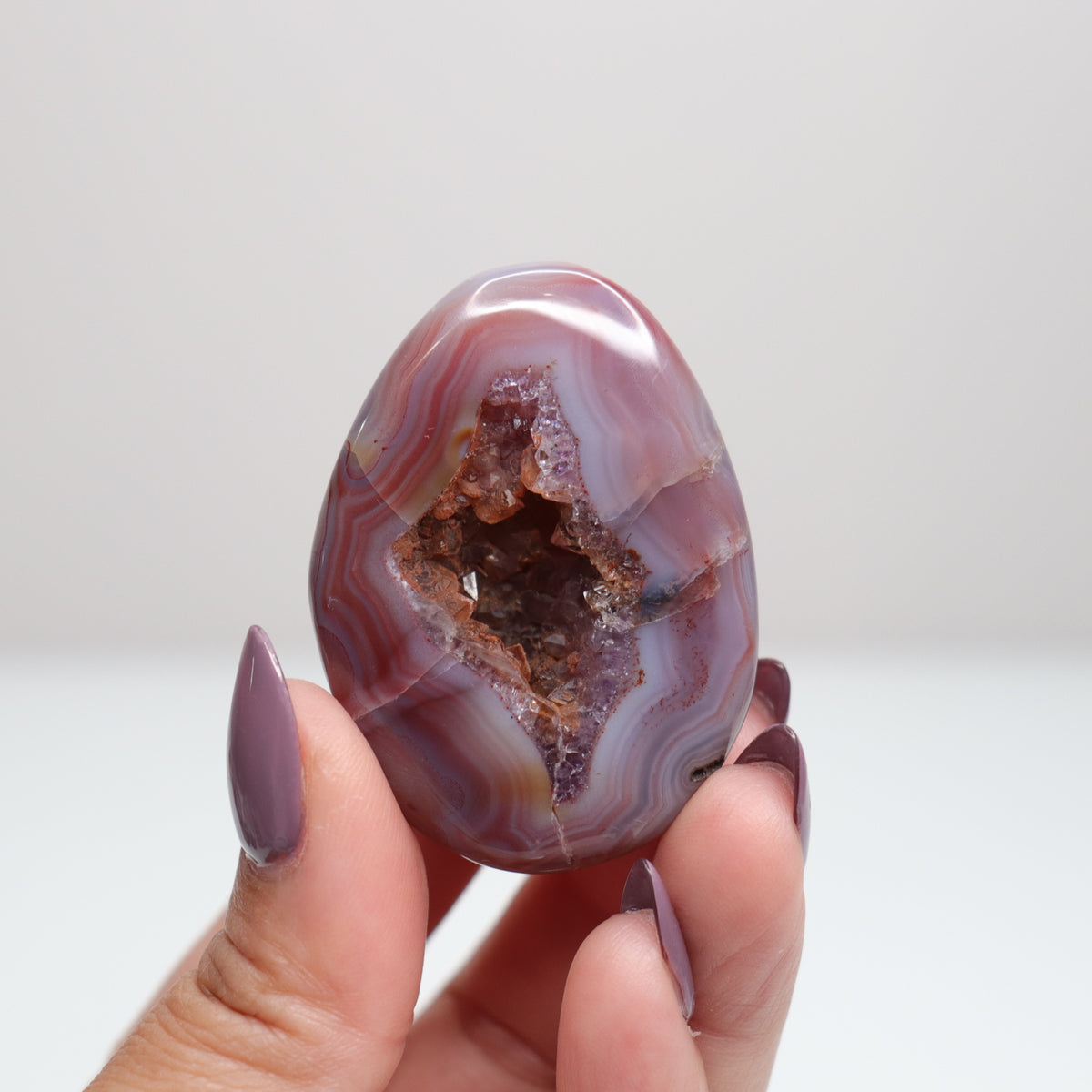 Malawi Agate Palm Stone 014