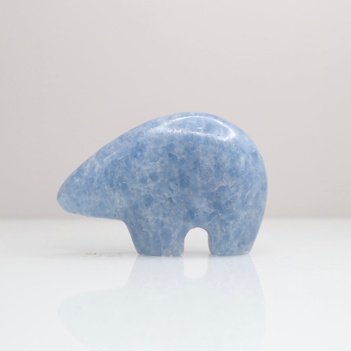 Blue Calcite Bear 2