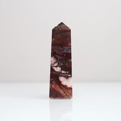 Mexican Lace Agate Tower 114