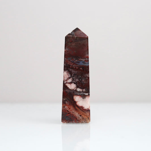 Mexican Lace Agate Tower 114