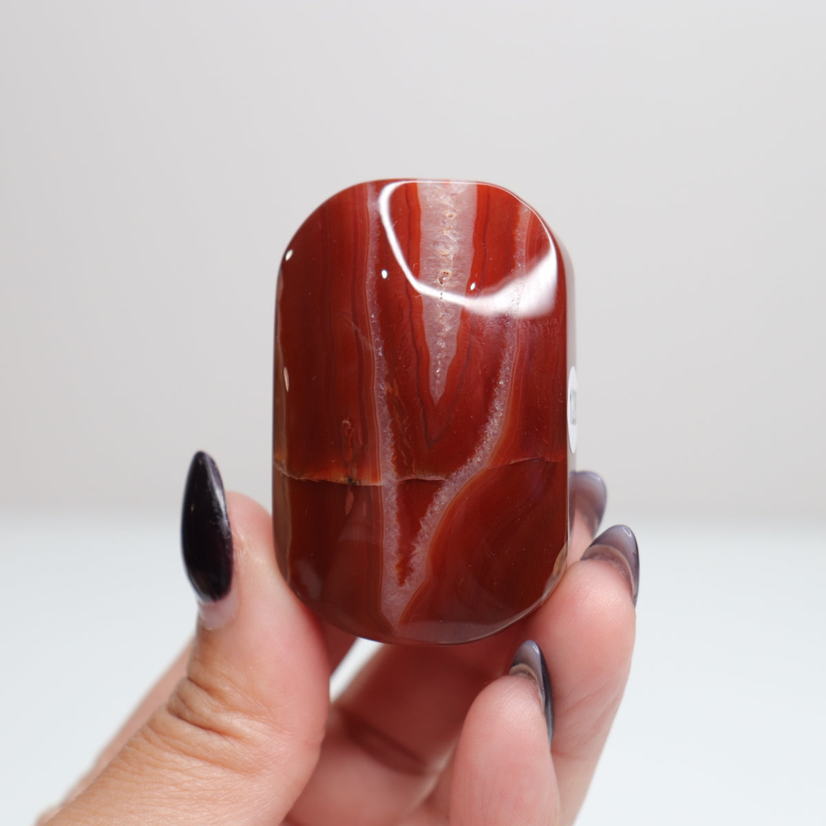 Carnelian Palm Stone | 128