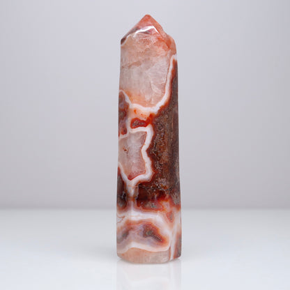 Carnelian X Moss Agate Tower | 1*