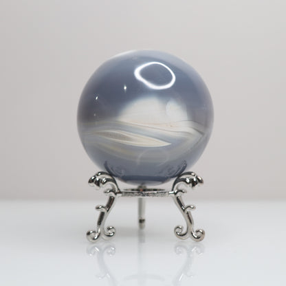 Orca Agate Sphere | 47