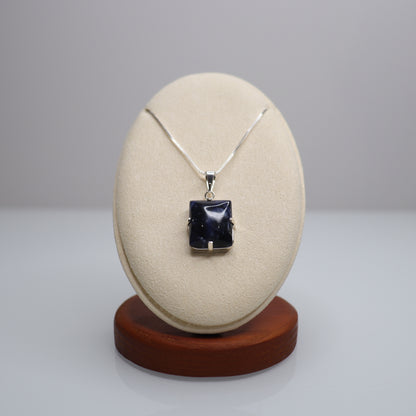 Sterling Silver Sodalite Necklace | 2