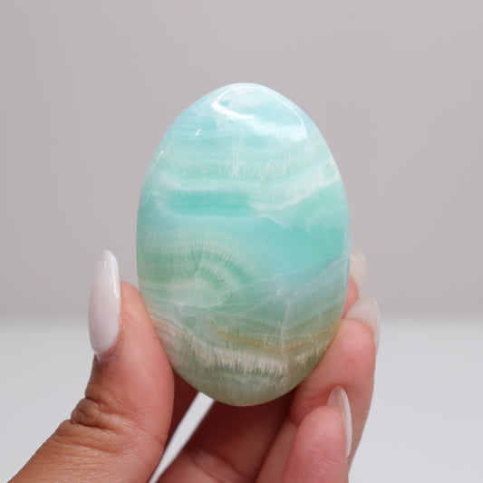 Caribbean Calcite Palm Stone | B