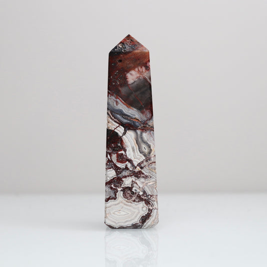 Mexican Lace Agate Tower 116