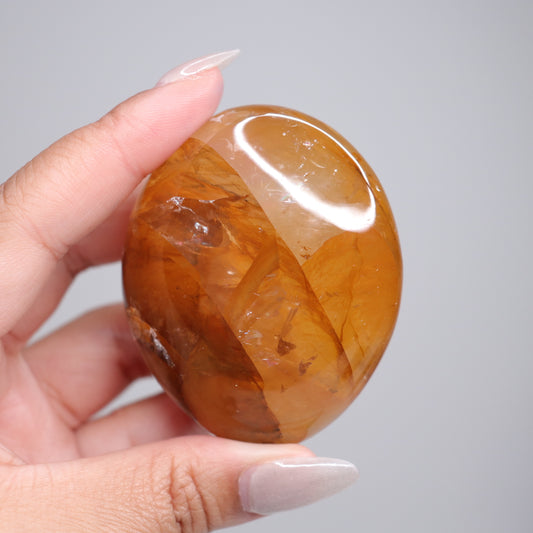 Golden Healer Palm Stone | 2