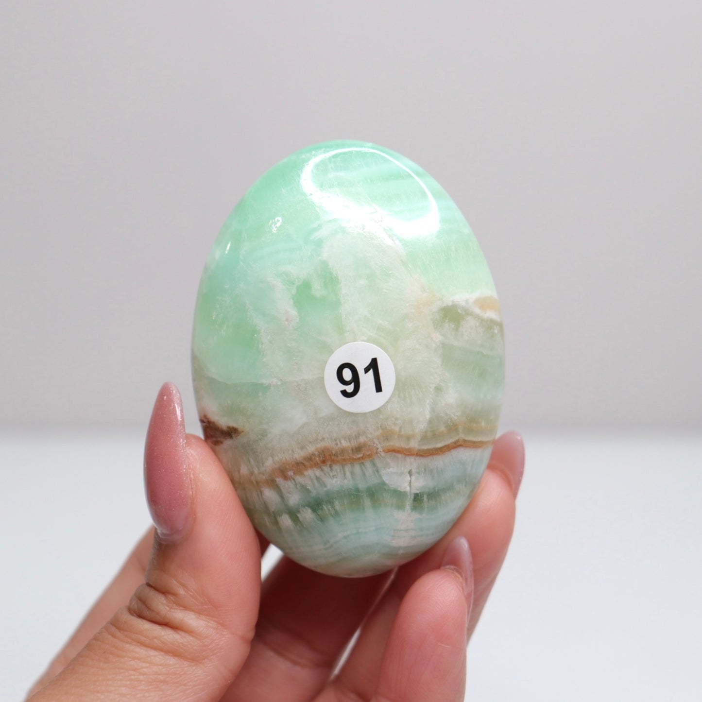 Caribbean Calcite Palm Stone | 91