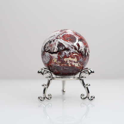 Mexican Lace Agate Sphere | 5