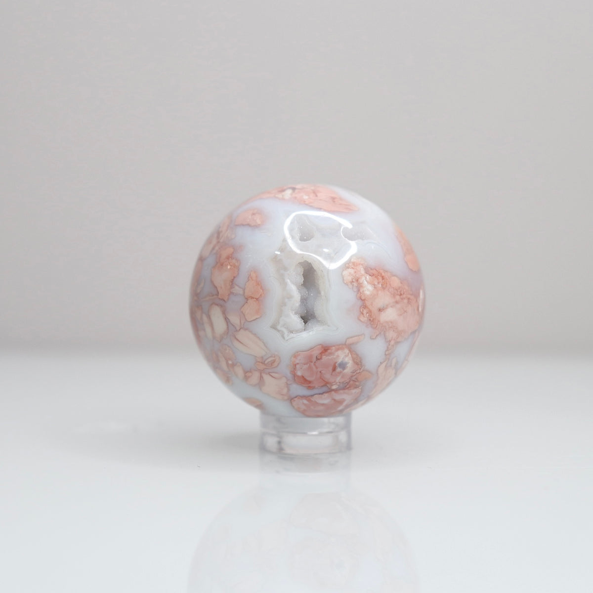 Pink Agate Sphere | 84