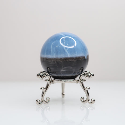 Blue Opal Sphere 7
