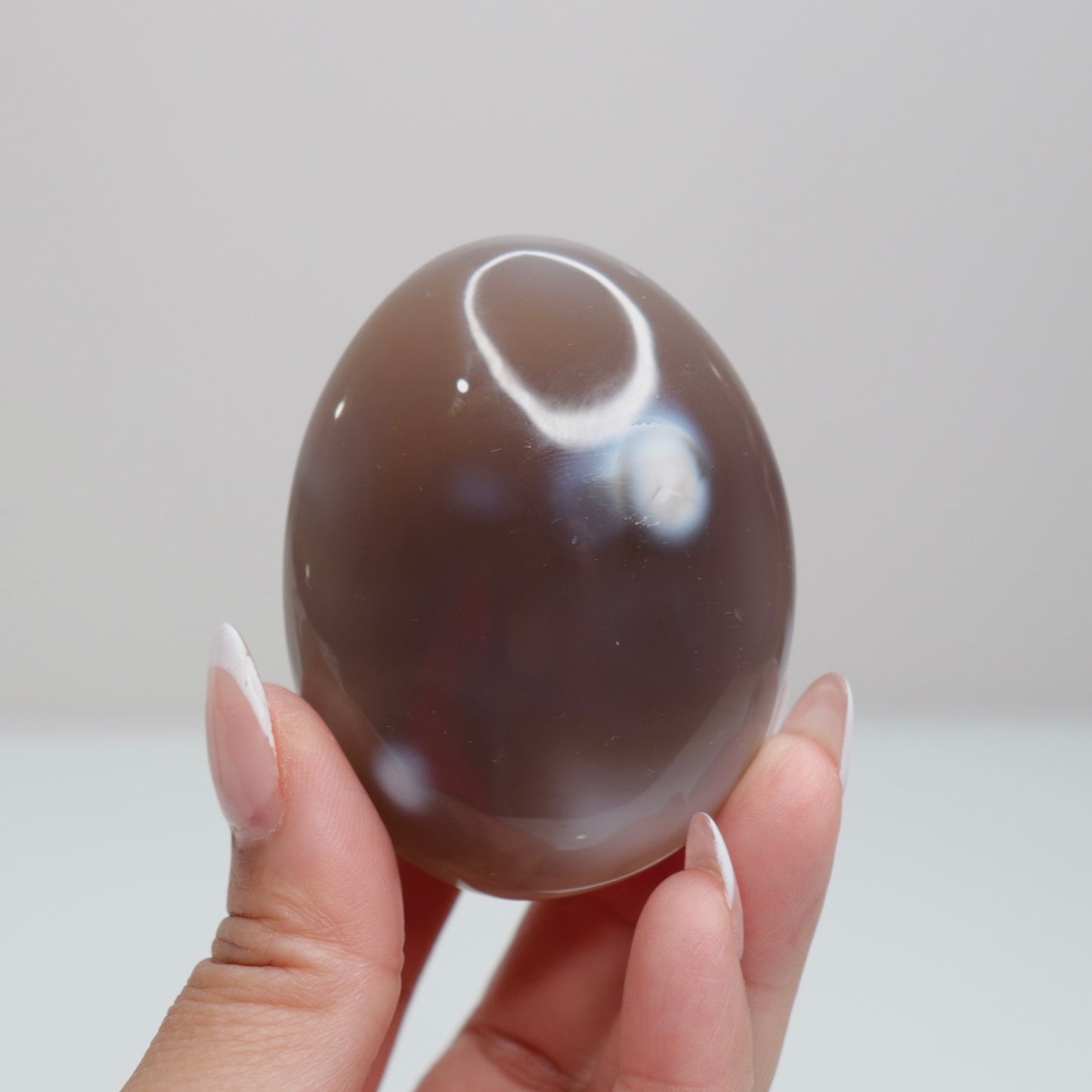 Druzy Agate Palm Stone
