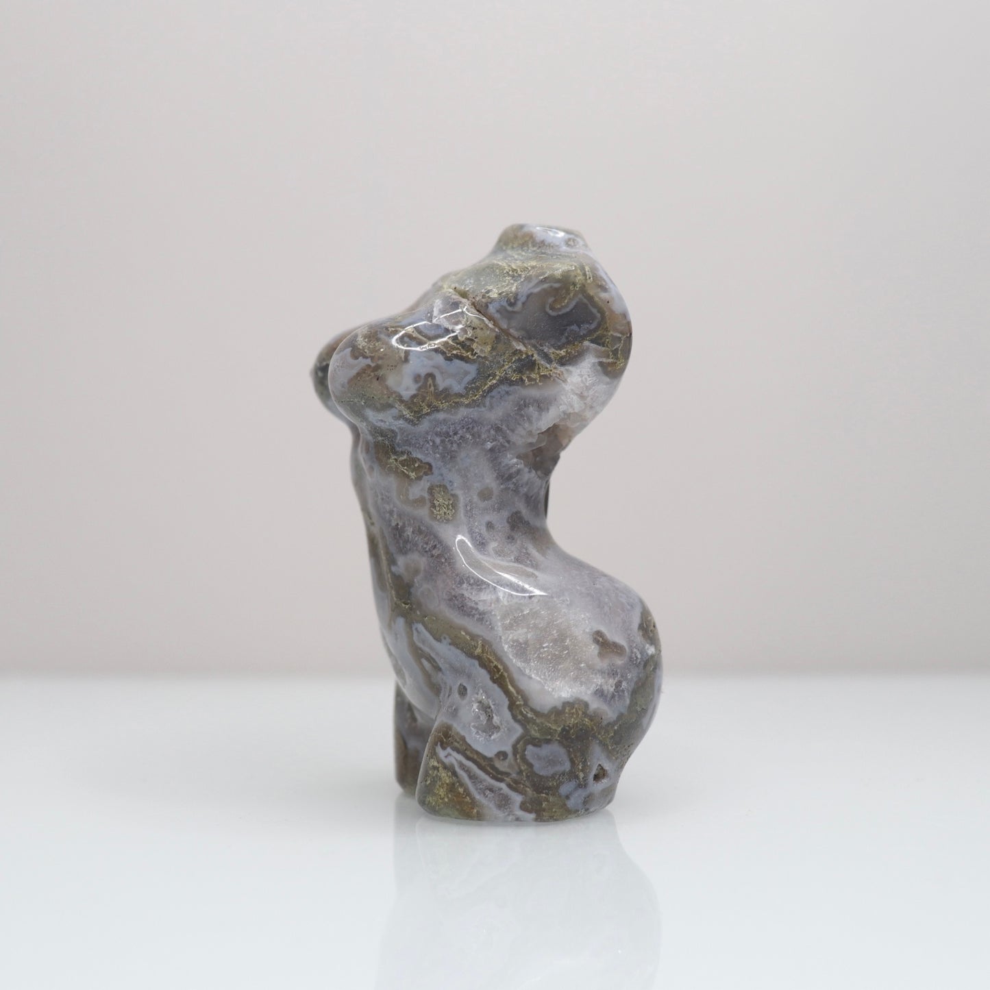 Moss Agate Goddess Body E