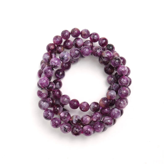 Gem Lepidolite Bracelet | 8mm