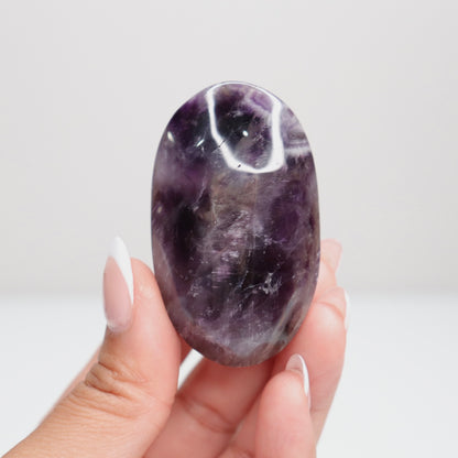 Dream Amethyst Palm Stone O