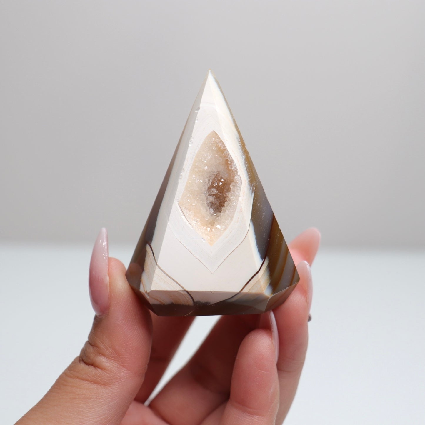 Druzy Agate Diamond 152