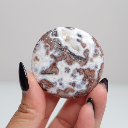 Sangria Agate Flat Stone | 35