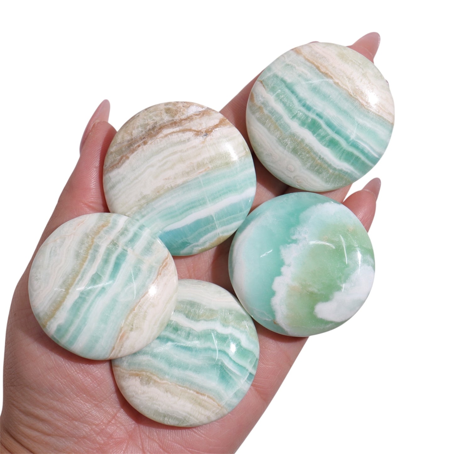 Caribbean Calcite Flat Stones