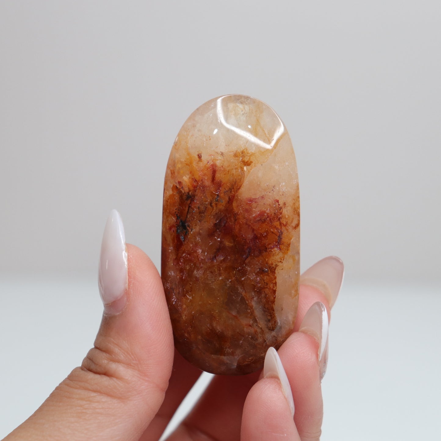 Golden Healer Palm Stone 9