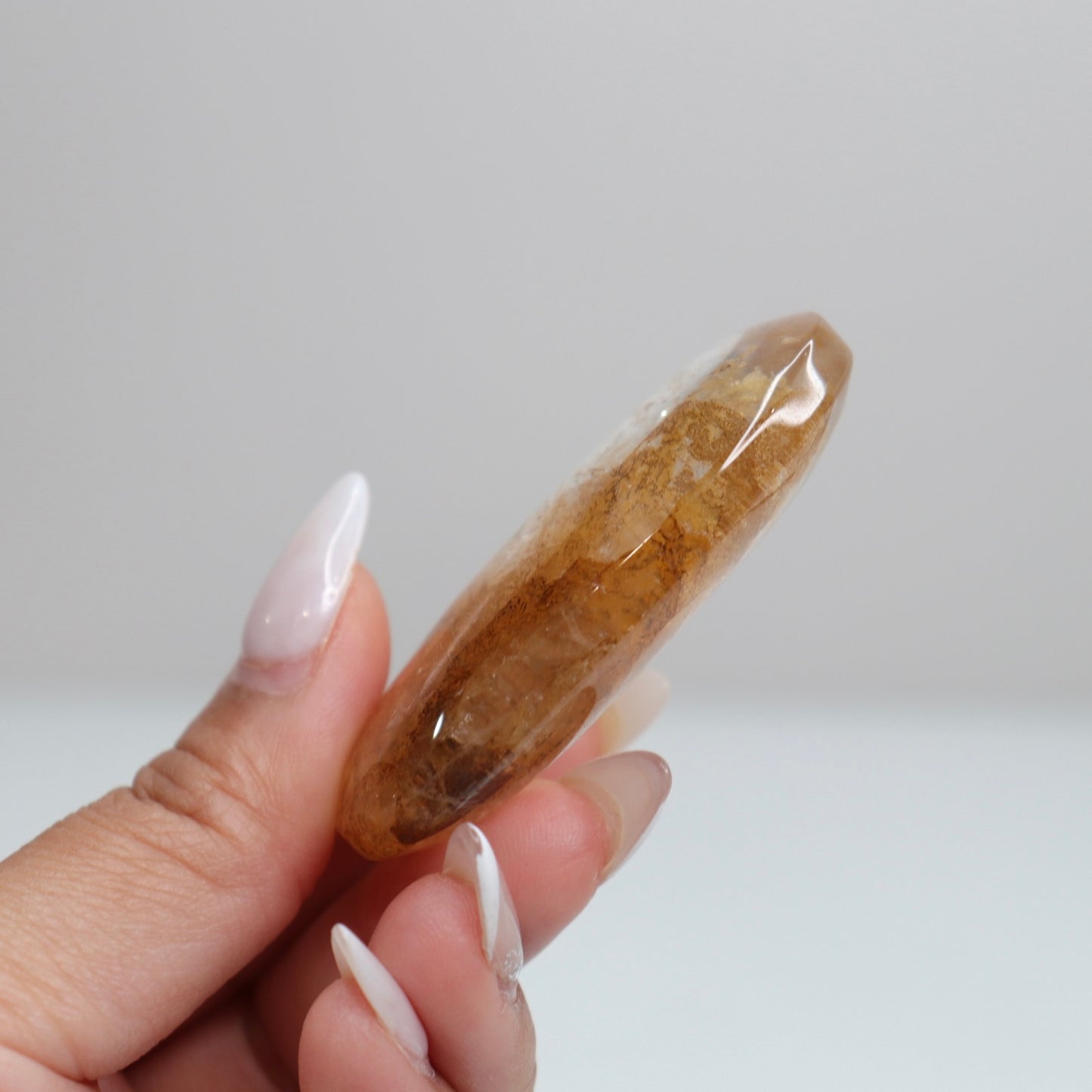 Golden Healer Palm Stone 13