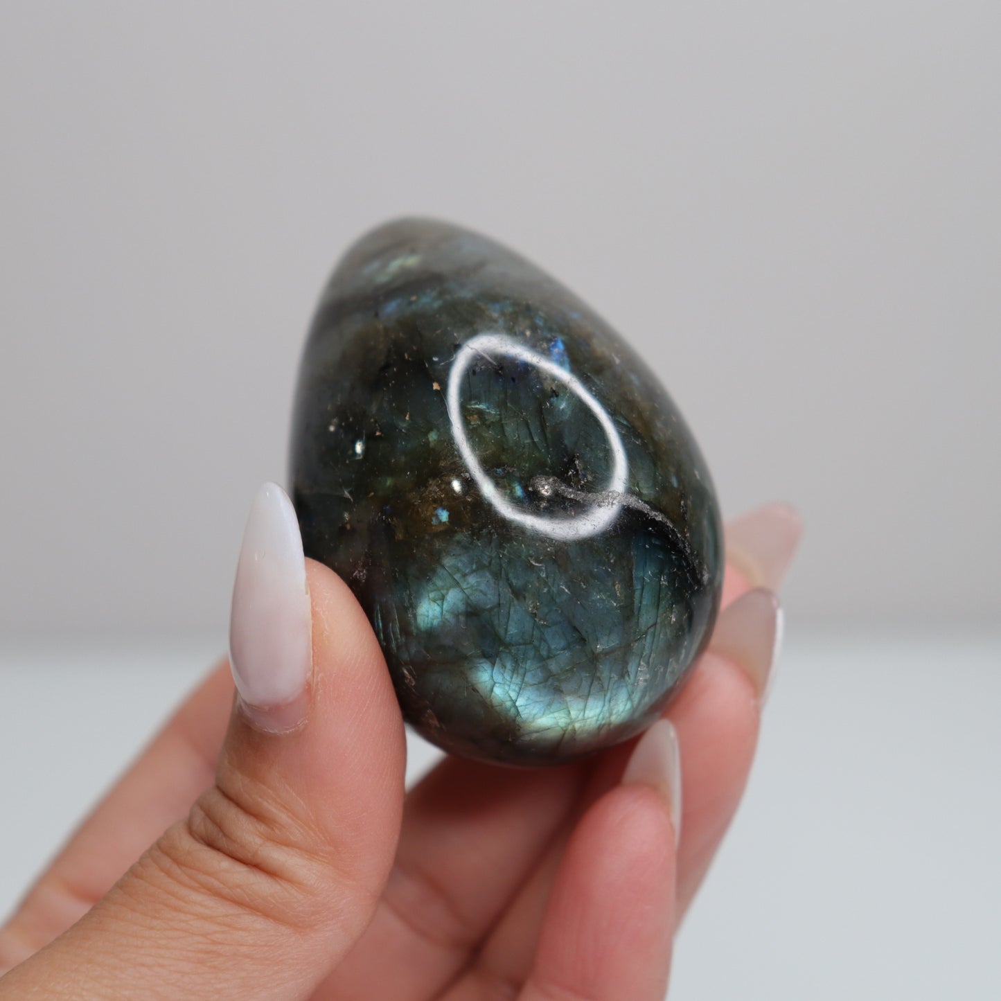 Labradorite Egg | 38
