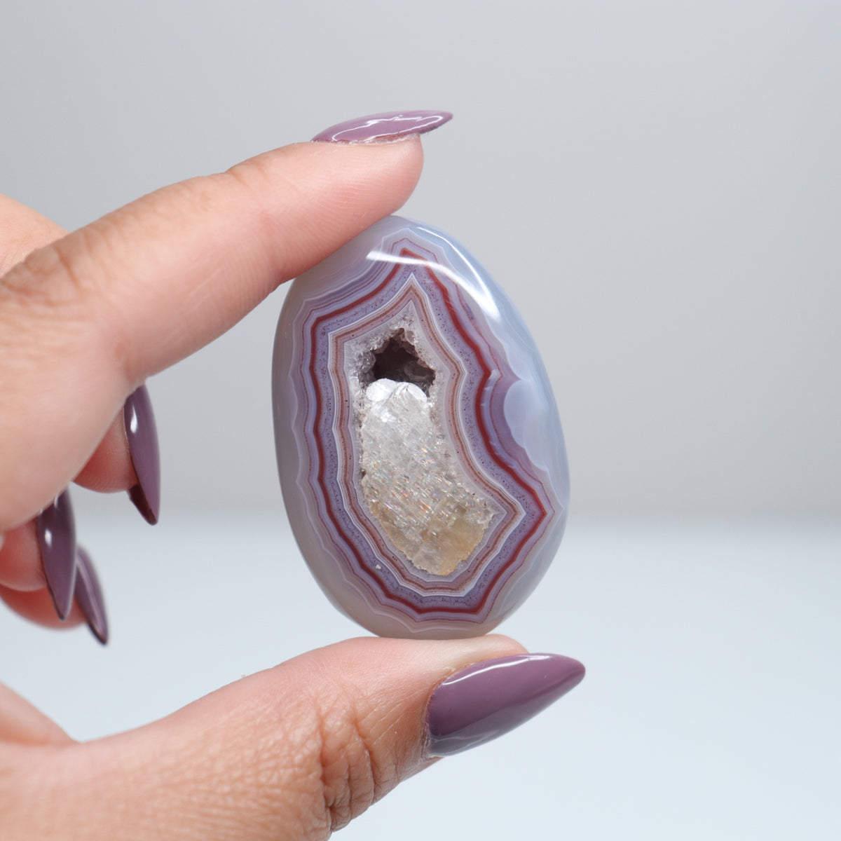 Malawi Agate Palm Stone 004