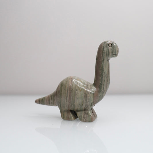 Polychrome Jasper Dinosaur C