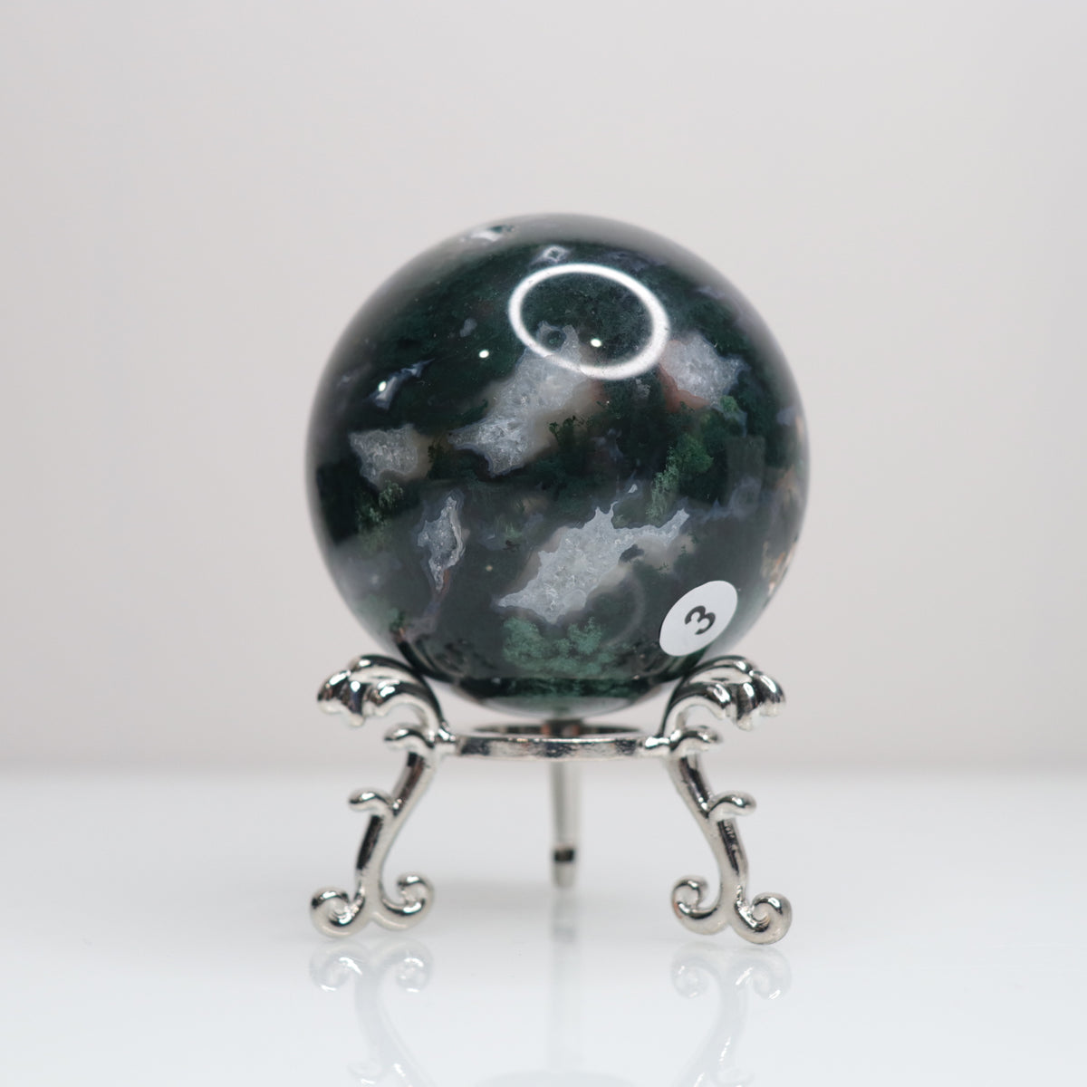 Moss Agate Sphere | 3